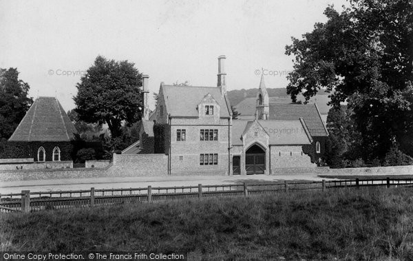 Photo of Dorking, Cemetery Gates 1906