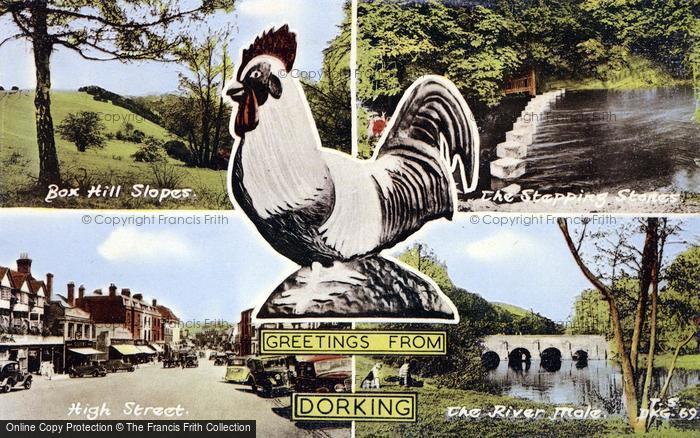 Photo of Dorking, Composite c.1935