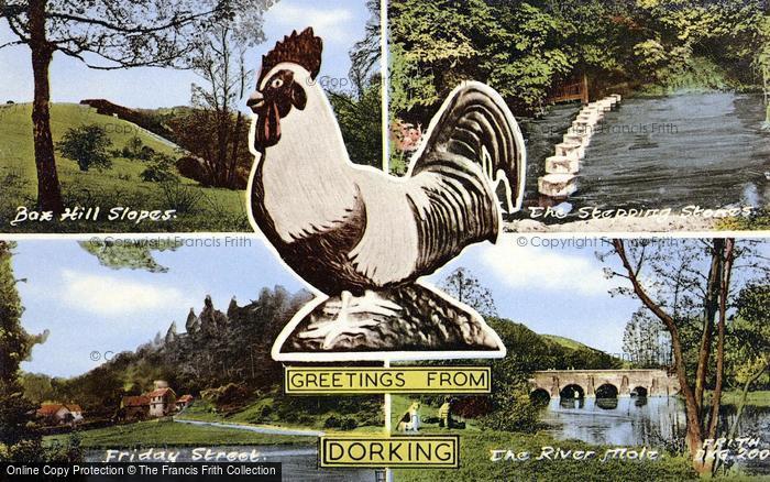 Photo of Dorking, Composite c.1965