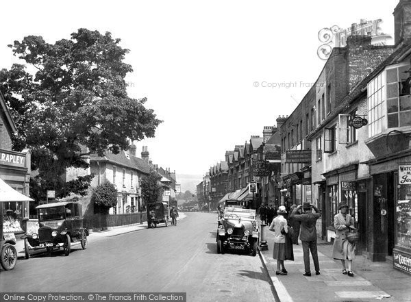 Photo of Dorking, High Street 1927