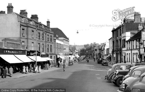 Photo of Dorking, High Street c.1955
