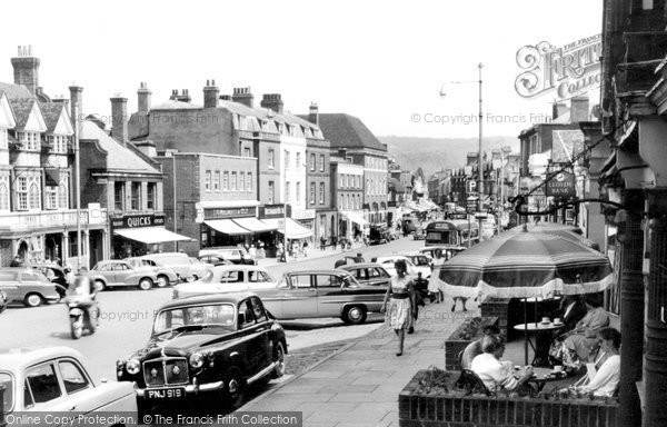 Photo of Dorking, High Street c.1965