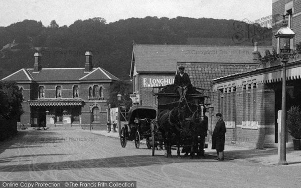 Photo of Dorking, Horsedrawn Carriage 1906