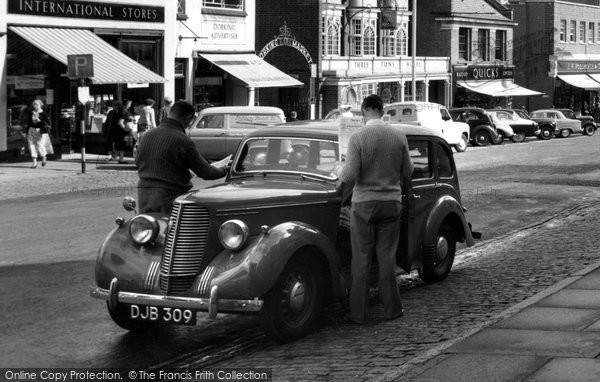 Photo of Dorking, Motor Car c.1960
