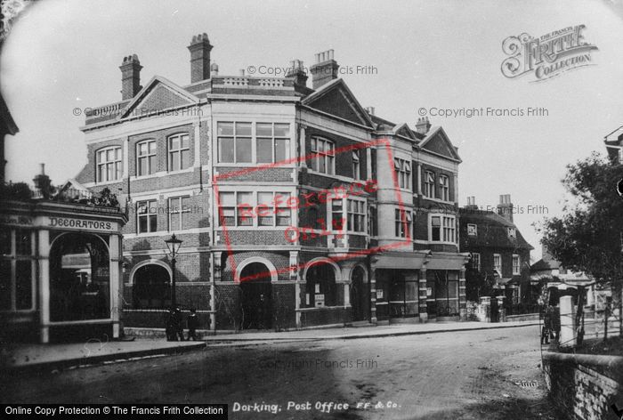 Photo of Dorking, Post Office 1903
