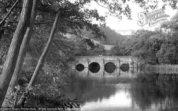 Photo of Dorking, River Mole And Bridge c.1955