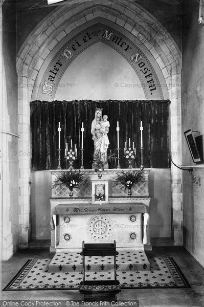Photo of Dorking, Roman Catholic Church, Lady Altar 1906