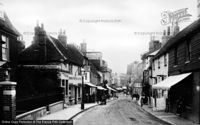 Photo of Dorking, South Street c.1894