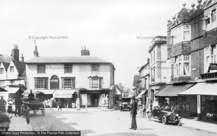 Photo of Dorking, South Street From High Street c.1922