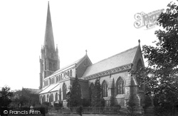 St Martin's Church 1890, Dorking