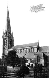 St Martin's Church 1890, Dorking