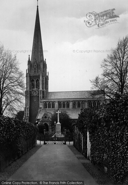 Photo of Dorking, St Martin's Church 1922