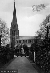 St Martin's Church 1922, Dorking