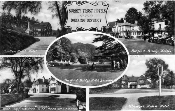 Photo of Dorking, Surrey Trust Hotels c.1955