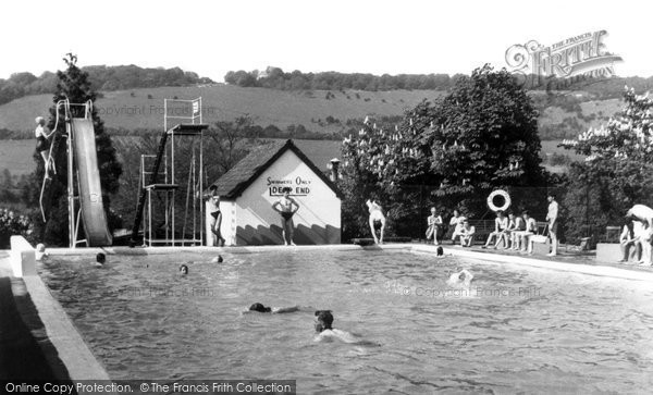 Photo of Dorking, The Watermill Swimming Pool c.1965