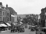 Traffic In The High Street 1937, Dorking