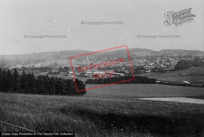 Photo of Dorking, View From Above The Station 1890