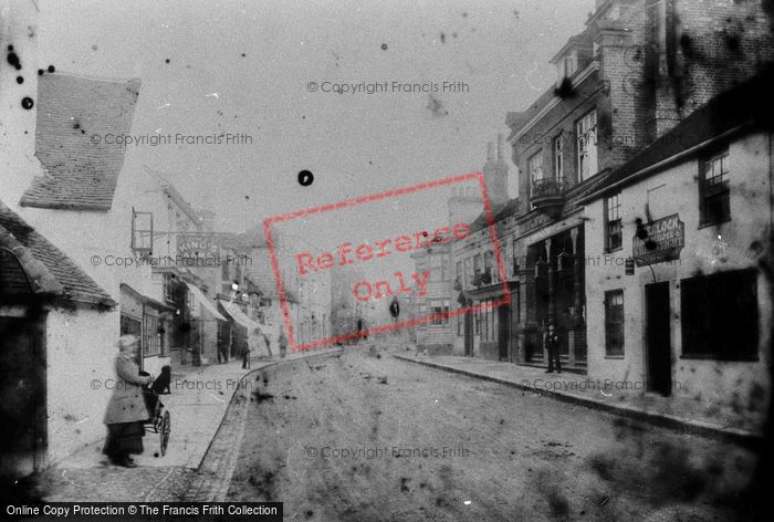 Photo of Dorking, West Street 1888