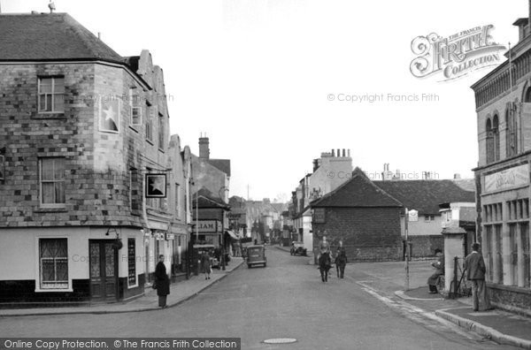 Photo of Dorking, West Street And The Star Inn c.1955
