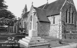 War Memorial And Church Of St John The Evangelist c.1965, Dormansland