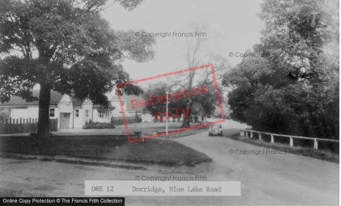 Photo of Dorridge, Blue Lake Road c.1960