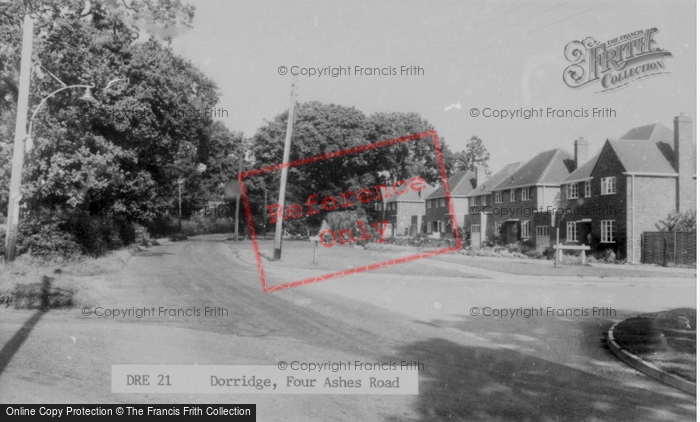 Photo of Dorridge, Four Ashes Road c.1960