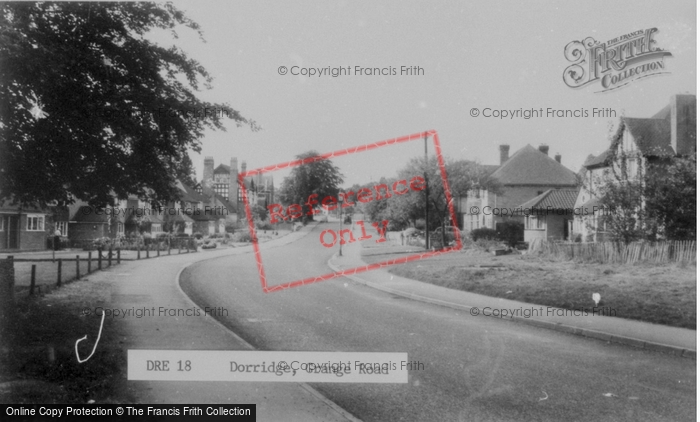 Photo of Dorridge, Grange Road c.1960