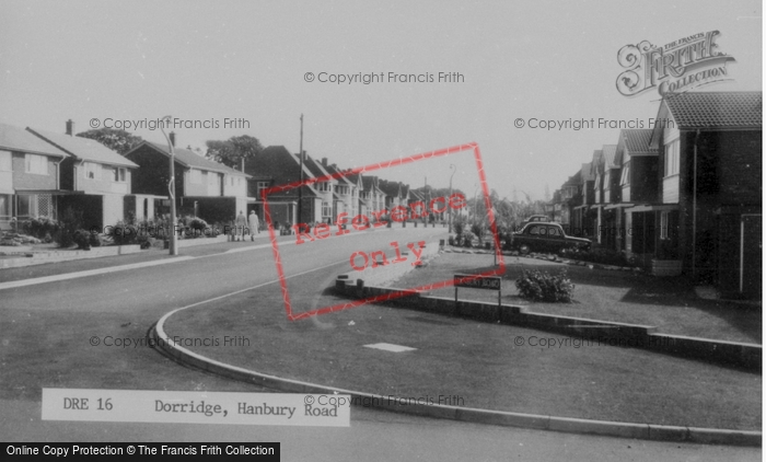 Photo of Dorridge, Hanbury Road c.1965