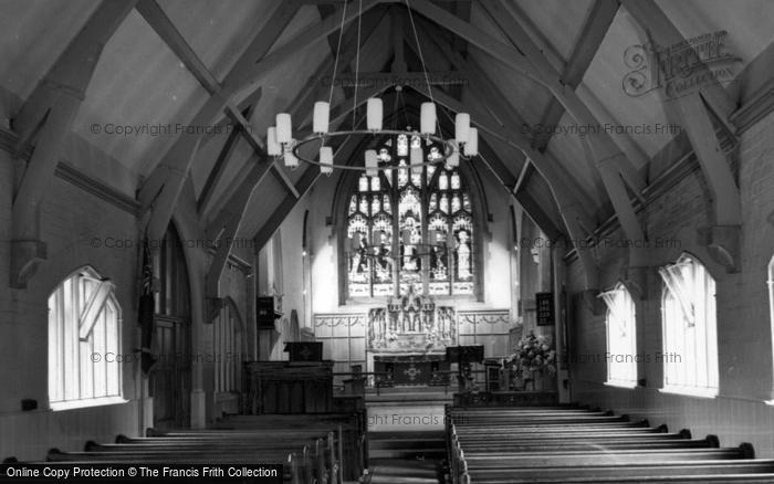 Photo of Dorridge, St Philip's Church, Interior c.1965