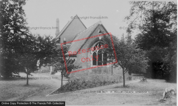 Photo of Dorridge, St Phillip's Church c.1965
