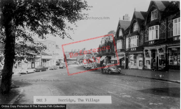 Photo of Dorridge, The Village c.1960