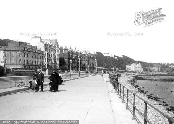 Photo of Douglas, Central Promenade 1896