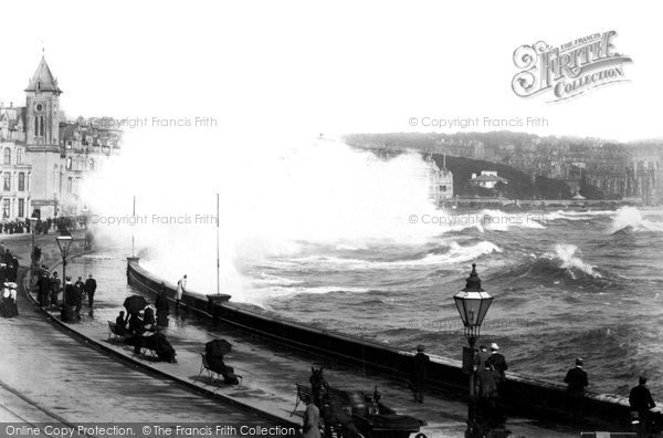 Photo of Douglas, Rough Sea 1903