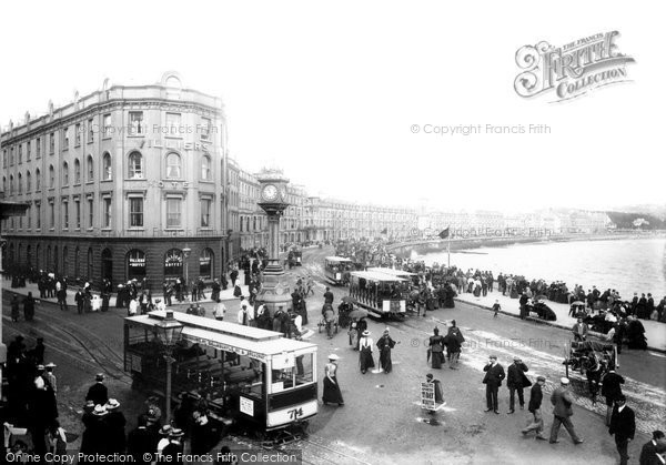 Photo of Douglas, The Promenade 1897