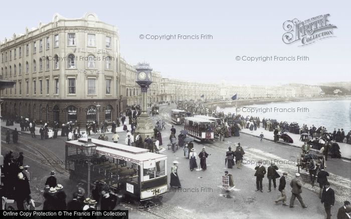 Photo of Douglas, The Promenade 1897