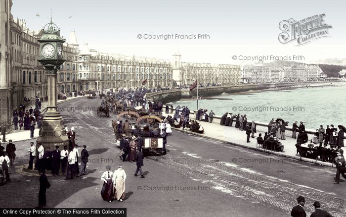 Photo of Douglas, The Promenade 1897