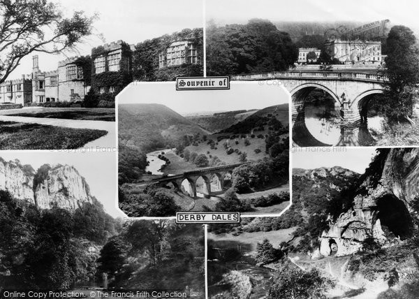 Photo of Dovedale, Composite c.1955