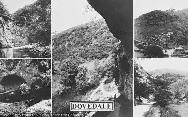 Photo of Dovedale, Composite c.1955