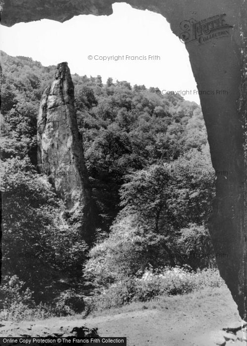 Photo of Dovedale, Ilam Rock c.1955
