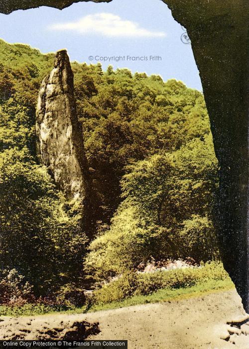 Photo of Dovedale, Ilam Rock c.1955