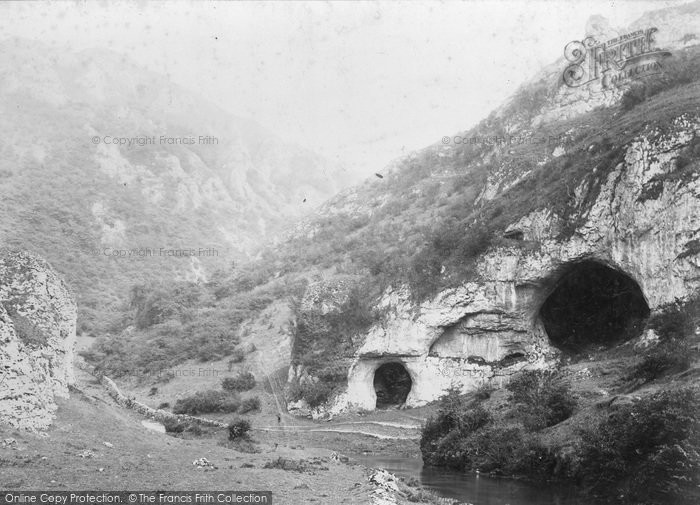 Photo of Dovedale, Raynard's Cave c.1880