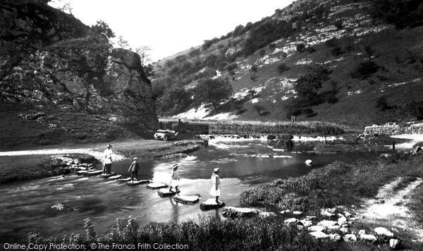 Photo of Dovedale, Stepping Stones 1914