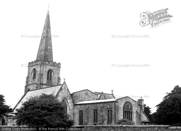 Photo of Dovedale, The Church c.1955