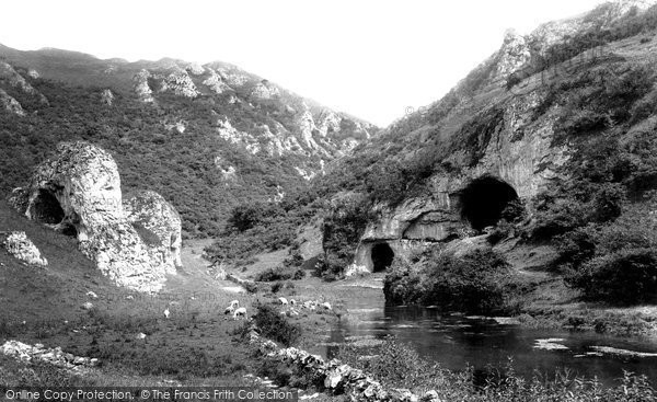 Photo of Dovedale, The Dove Holes And Captain's Rock 1894