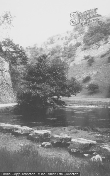 Photo of Dovedale, The Stepping Stones c.1960