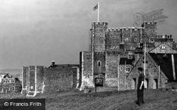 A Man And The Castle c.1960, Dover