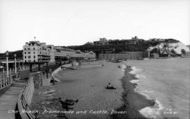 Beach, Promenade And Castle c.1965, Dover