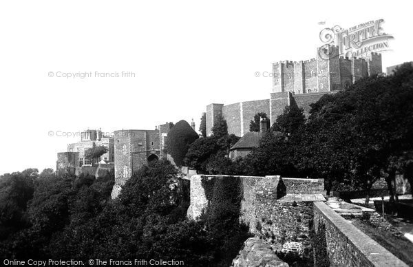 Photo of Dover, Castle Keep From The Walls 1890