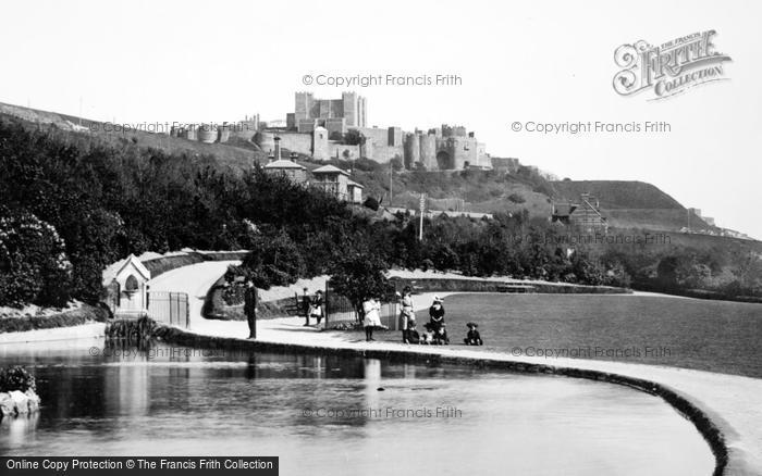 Photo of Dover, Connaught Park And Castle 1892