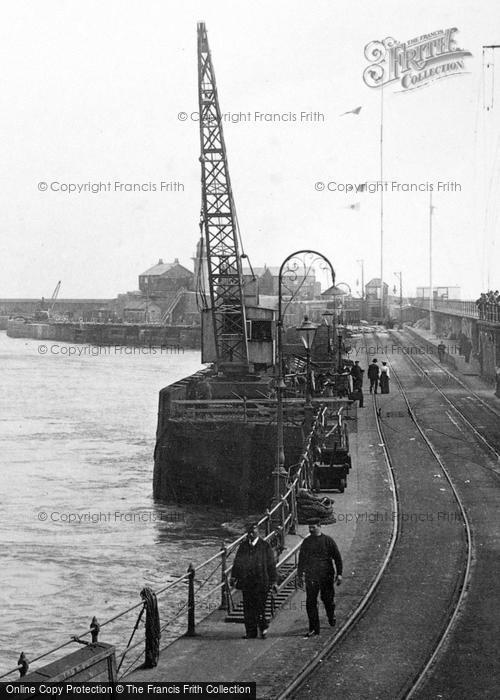 Photo of Dover, Crane, Admiralty Pier 1906